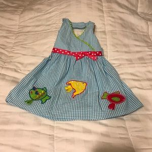 Gingham Fish Dress